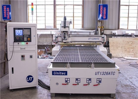 دستگاه روتر 1800KG 20000 mm / min Unitec 1326 ATC CNC