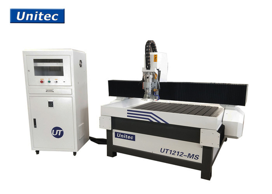 میز اسلات UT-1212 T 12000 mm / min دستگاه حکاکی سنگ CNC